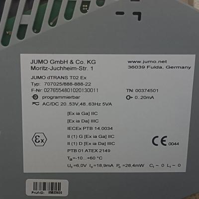 JUMO久茂 溫控器TN 00374501，全新原裝正品現(xiàn)貨優(yōu)勢供應