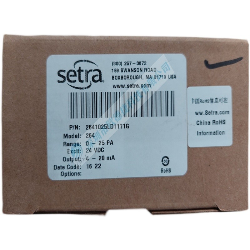 德國SETRA西特 溫度傳感器 P/N:2641025LD11T1G優(yōu)勢供應(yīng)