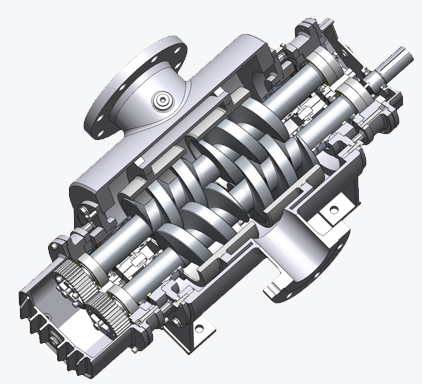 雙螺桿泵的工作原理是什么？雙螺桿泵有什么優(yōu)點？